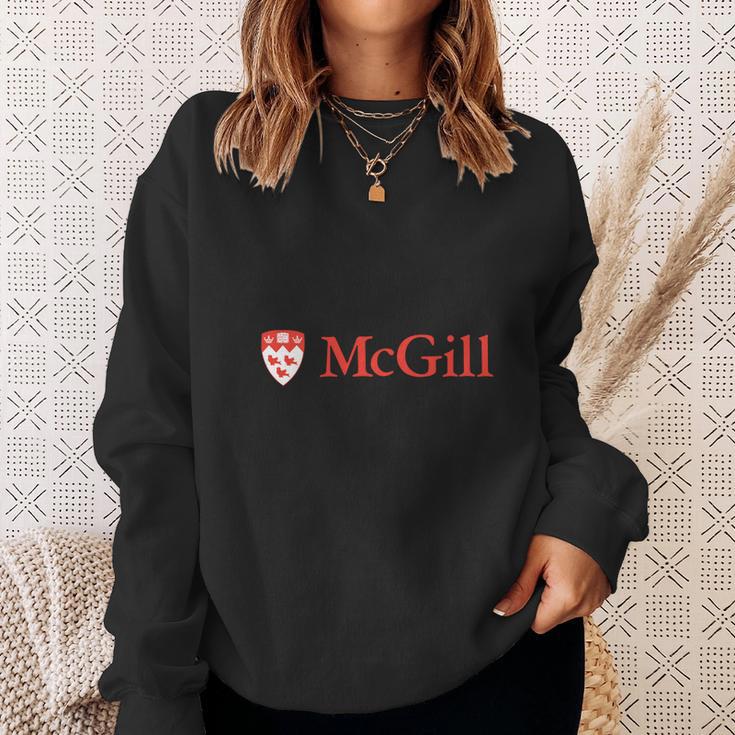 Charlotte Serrano Mcgill University Sweatshirt Gifts for Her