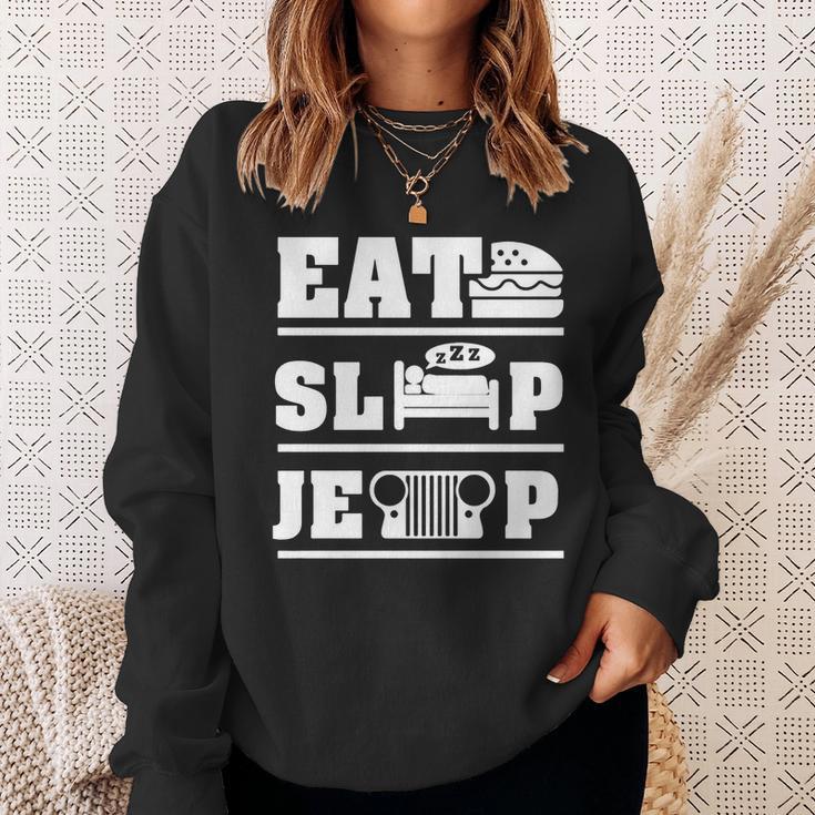 Eat Sleep Jeep Shirt Men’S Hoodie Sweatshirt Gifts for Her