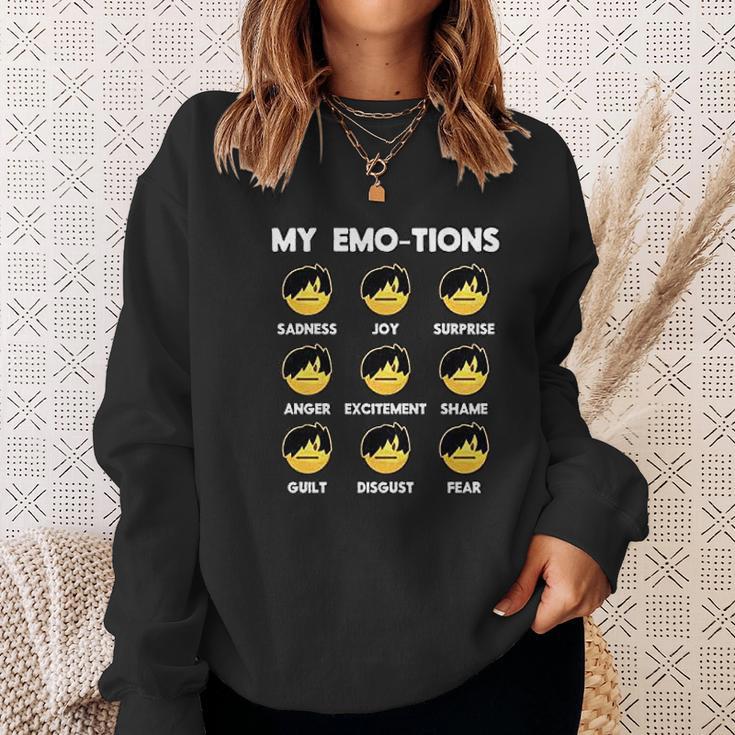 Emojis Emo Emojis Funny Faces Meme Graphic Sweatshirt Gifts for Her