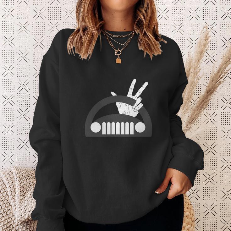 Funny The Jeep Wave Sweatshirt Gifts for Her