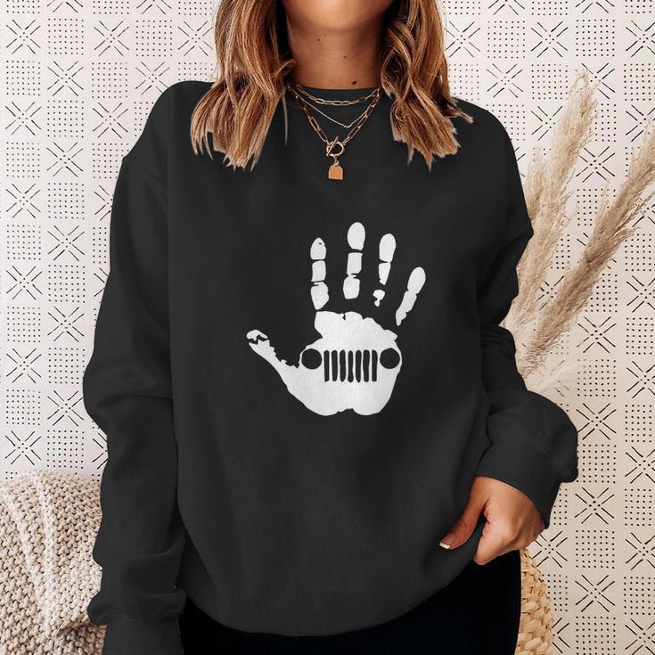 Hand Jeep Sweatshirt Gifts for Her