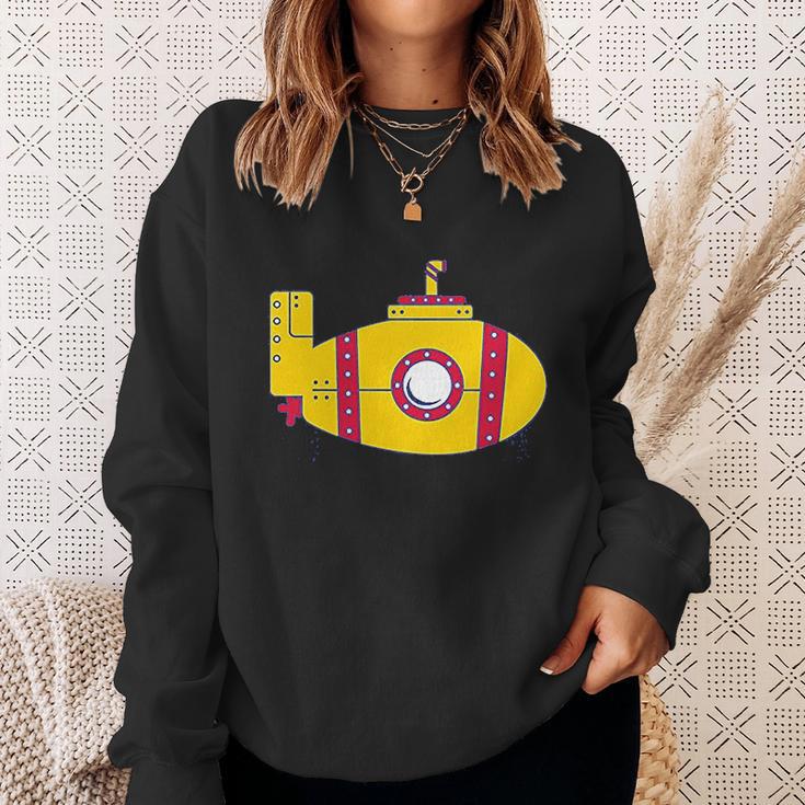 Instant Message Yellow Submarine Sweatshirt Gifts for Her