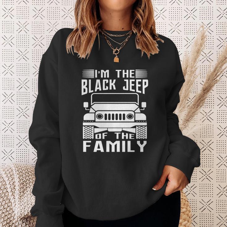 Mens Im The Black Jeep Of The Family Cool Offroad Gift T-Shirt Sweatshirt Gifts for Her