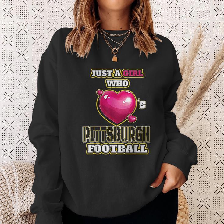 Pittsburgh Football Retro Vintage Pennsylvania Steele Sweatshirt Gifts for Her