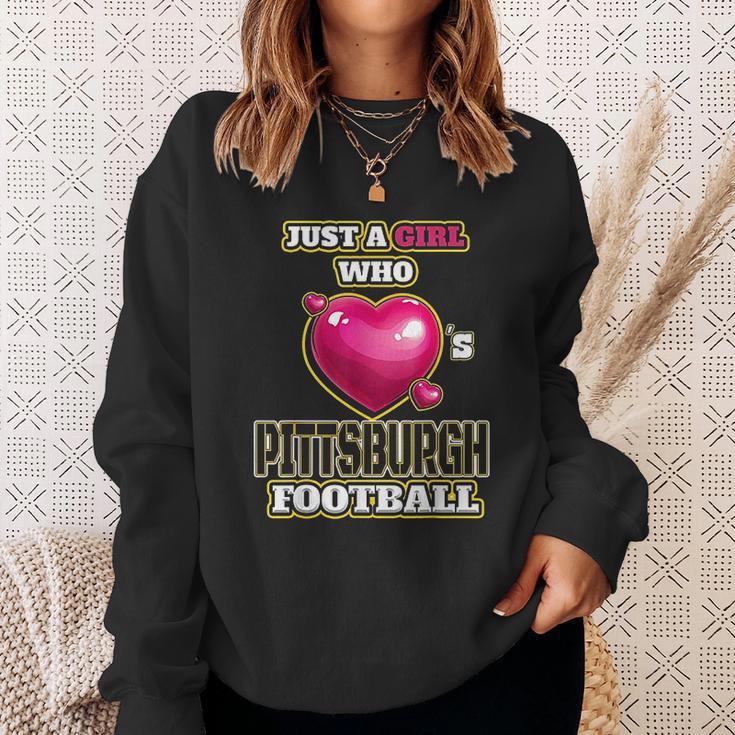 Pittsburgh Football Retro Vintage Pennsylvania Steeler Sweatshirt Gifts for Her