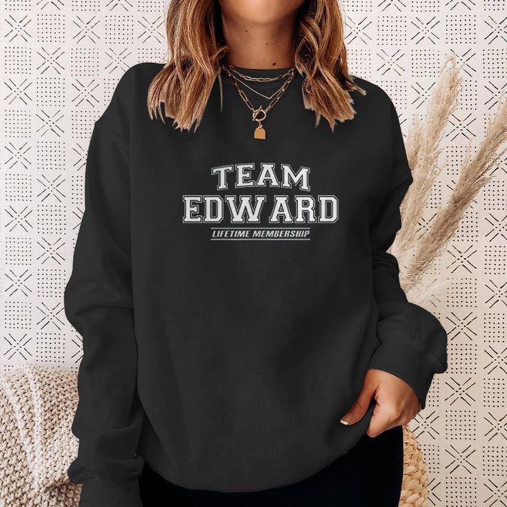 Team Edward First Name Family Reunion Gift Sweatshirt Gifts for Her
