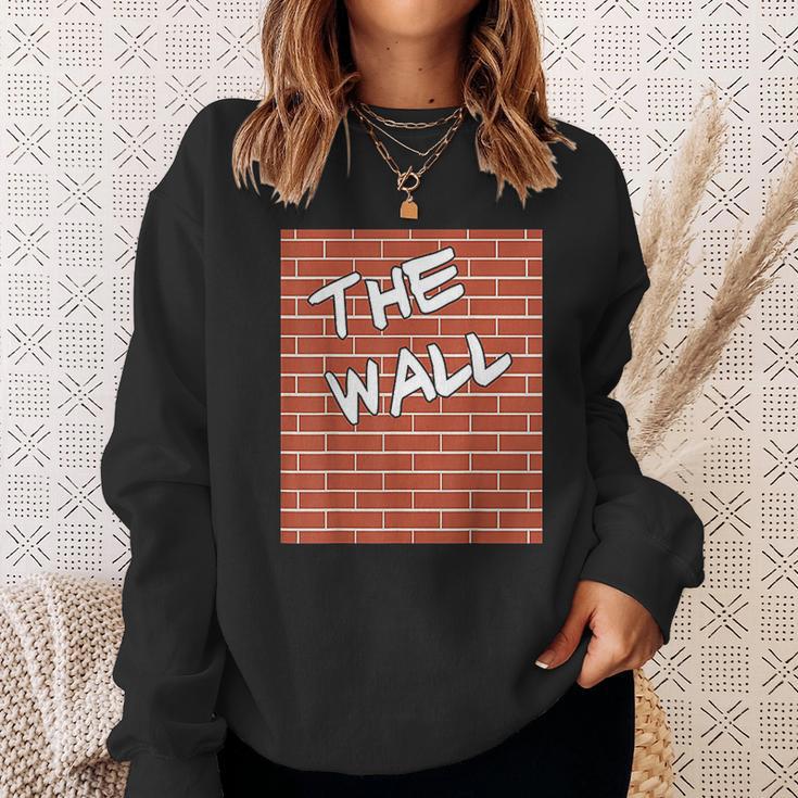 The Wall Funny Halloween Brick Wall Sweatshirt Gifts for Her