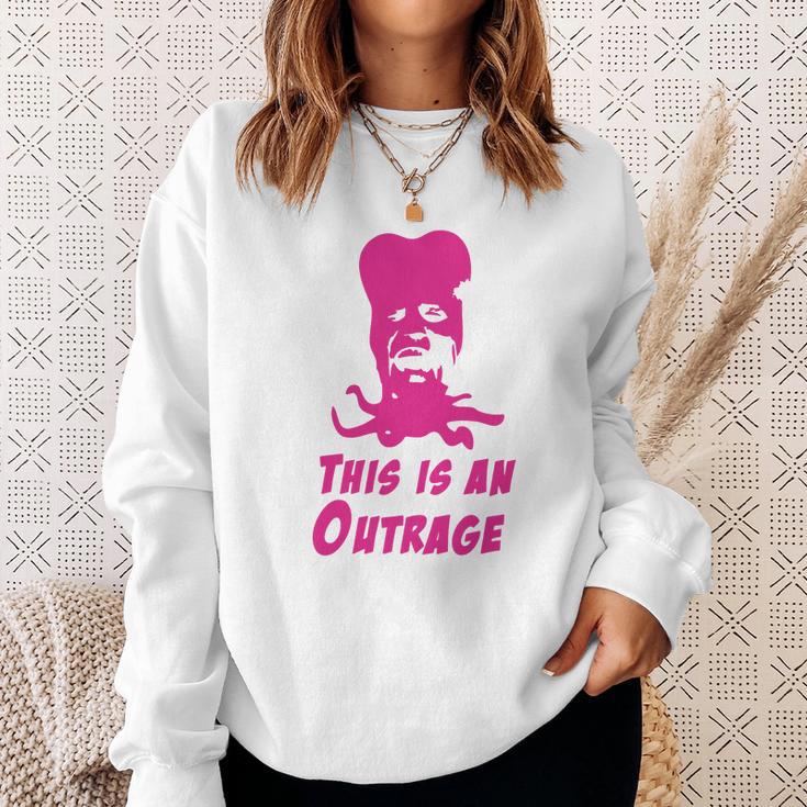 Mighty Boosh-Tony Harrison-This Is An Outrage Shirt Sweatshirt Gifts for Her