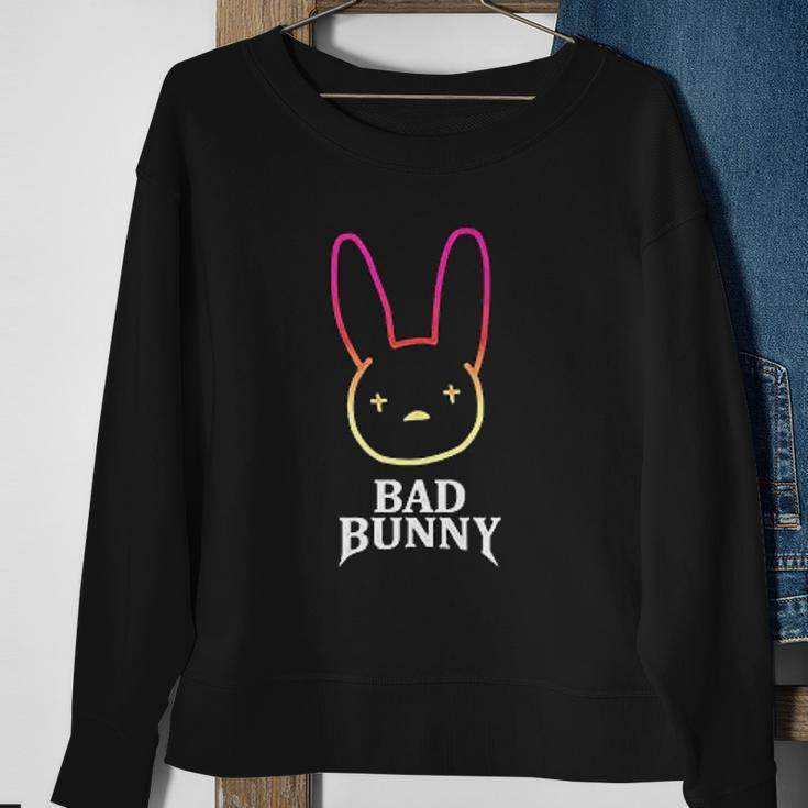 Bad Bunny Tour Cat Ear Sweatshirt Gifts for Old Women