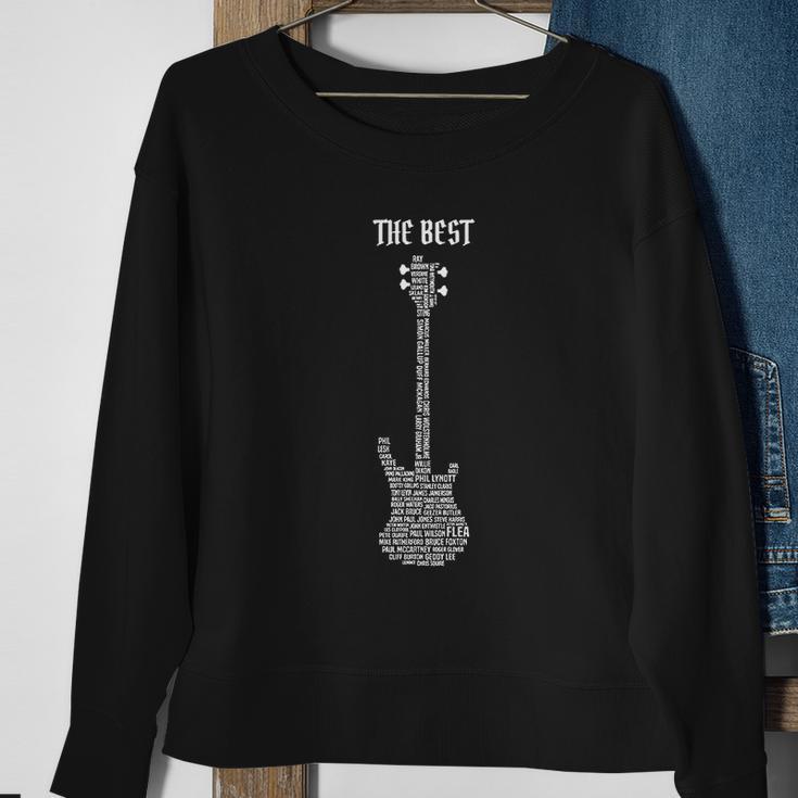 Bass Player Legend Bassist Guitar Electric 1959 American Jazz Precision Sweatshirt Gifts for Old Women