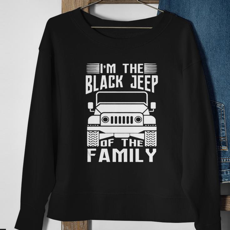 Im The Black Jeep Of The Family Sweatshirt Gifts for Old Women