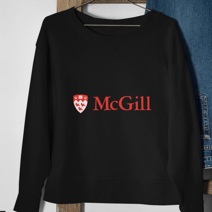 Charlotte Serrano Mcgill University Sweatshirt Gifts for Old Women