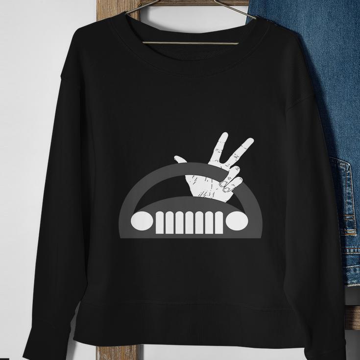 Funny The Jeep Wave T-Shirt Sweatshirt Gifts for Old Women