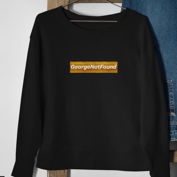 Georgenotfound Gold Embroidered Sweatshirt Gifts for Old Women