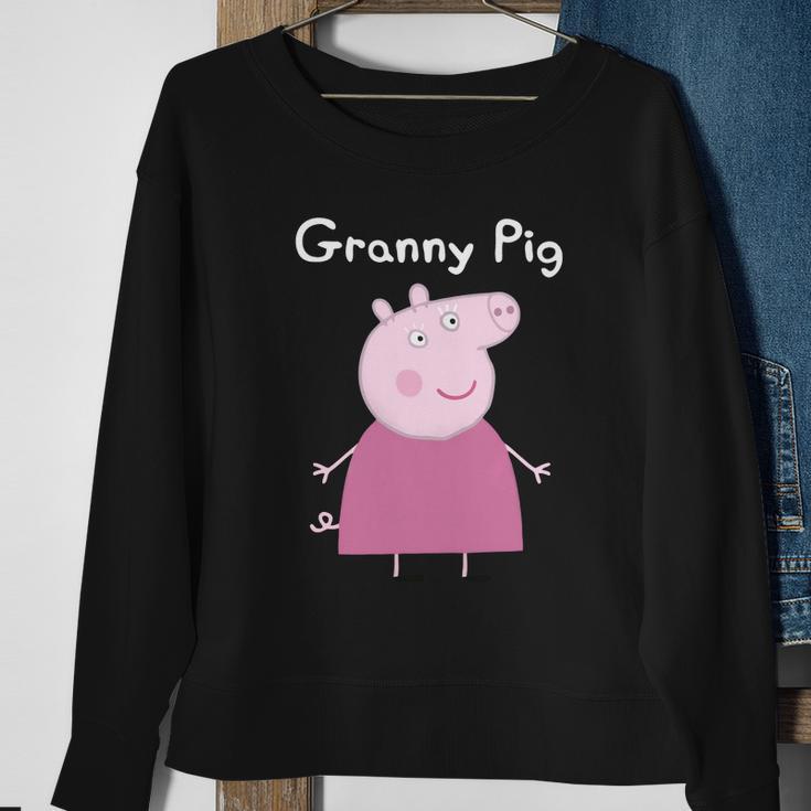 Granny Pig T-Shirt Sweatshirt Gifts for Old Women