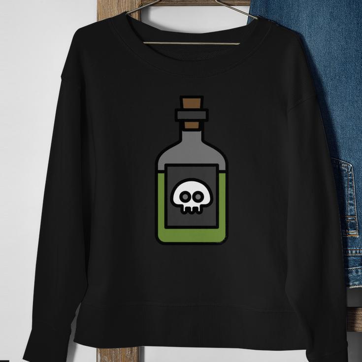 Halloween Poison Bottle T-Shirt Sweatshirt Gifts for Old Women