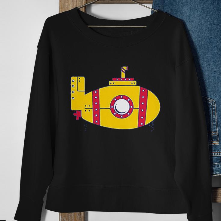 Instant Message Yellow Submarine Sweatshirt Gifts for Old Women