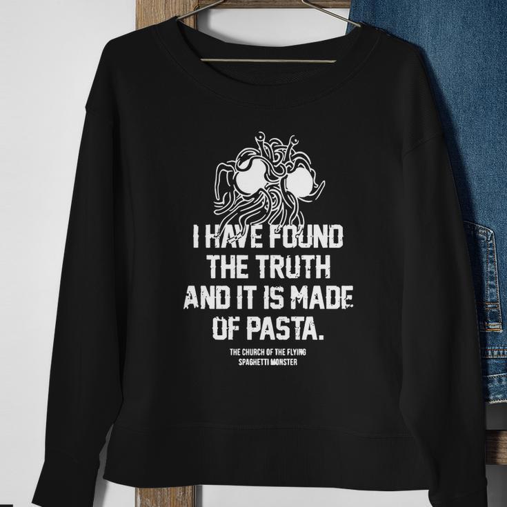 Pastafarian Shirt Flying Spaghetti Monster Fsm T-Shirt Sweatshirt Gifts for Old Women