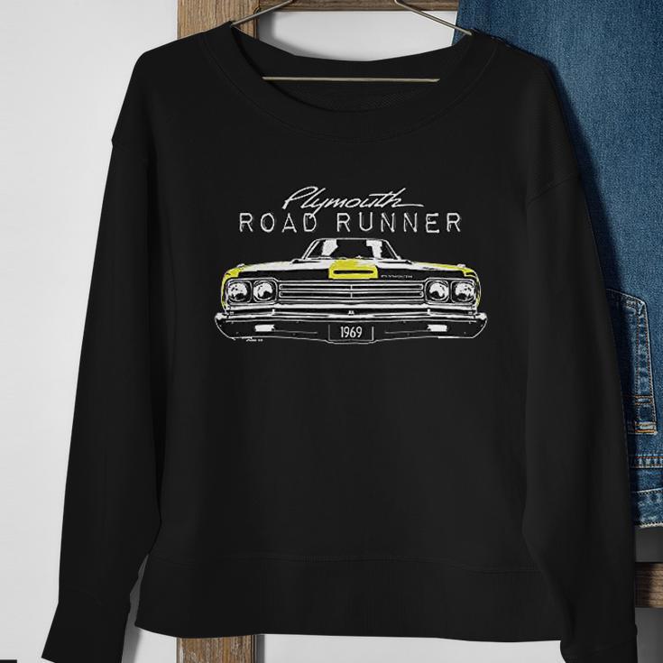 Plymouth Road Runner Officially Licensed Thermal Sweatshirt Gifts for Old Women