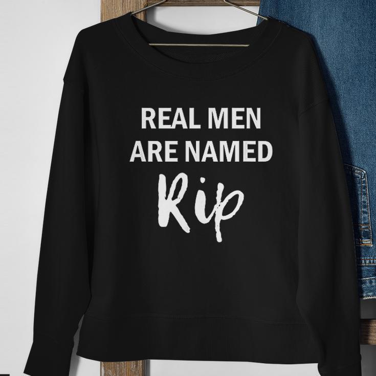 Rip Wheeler Real Men Are Named Rip Yellowstone Sweatshirt Gifts for Old Women