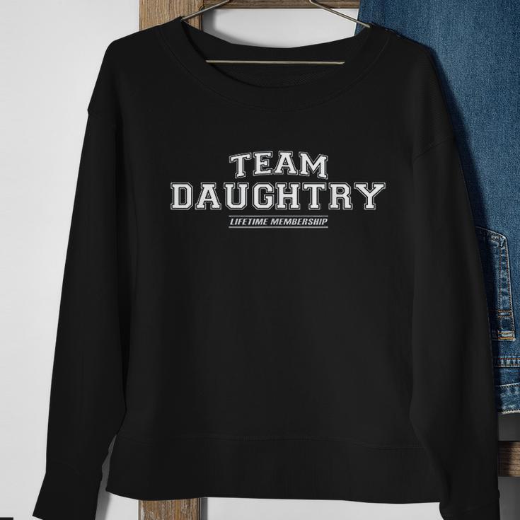 Team Daughtry Proud Family Last Name Gift Sweatshirt Gifts for Old Women