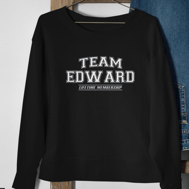 Team Edward First Name Family Reunion Gift Sweatshirt Gifts for Old Women