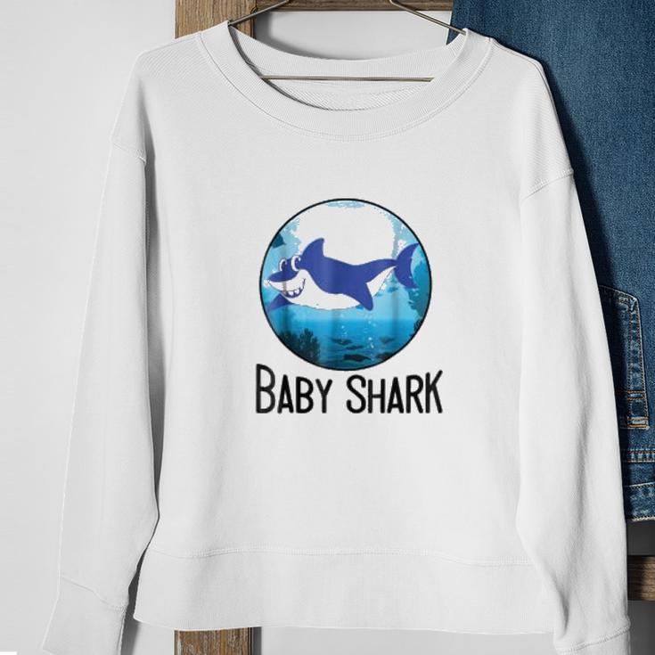 Baby Shark Matching Family Cute Sweatshirt Gifts for Old Women