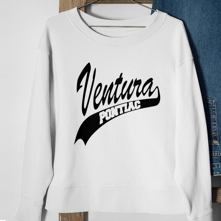 Pontiac Ventura - White Outline Sweatshirt Gifts for Old Women