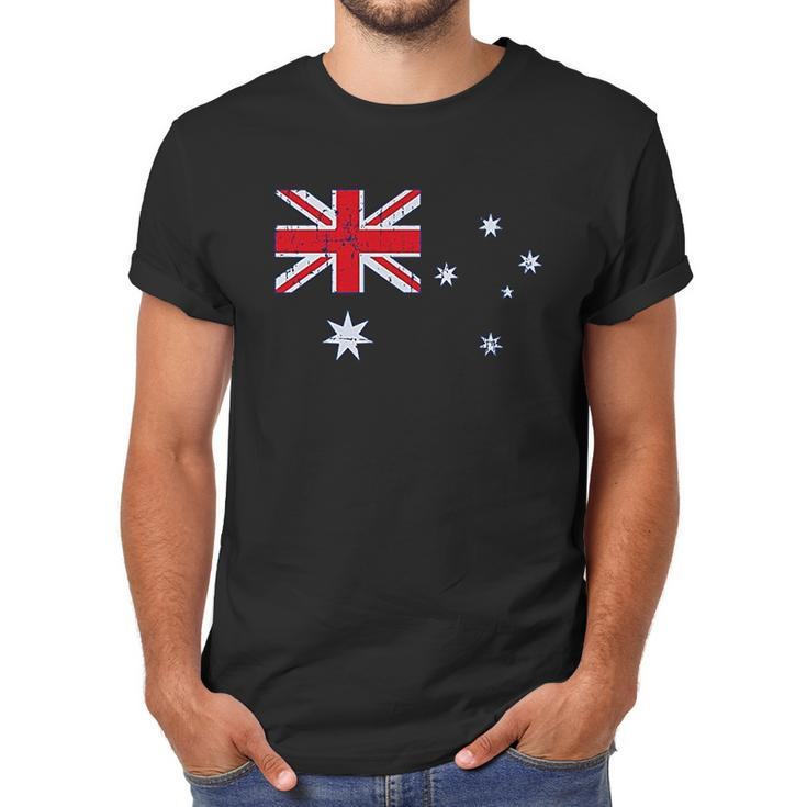 Australian Flag Vintage Style Retro Australia Flag Men T-Shirt