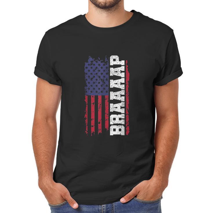 Braap American Flag Men T-Shirt