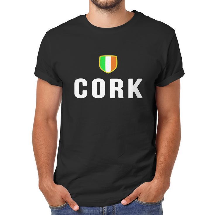 Cork Ireland Irish City Souvenir Eire FlagMen T-Shirt