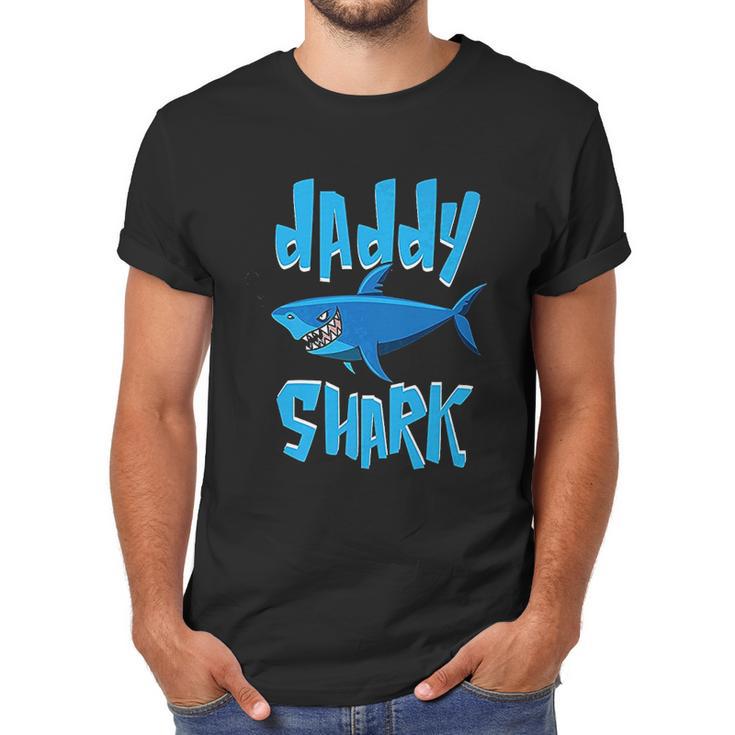 Daddy Shark Cute Papa Loves Sharks Men T-Shirt