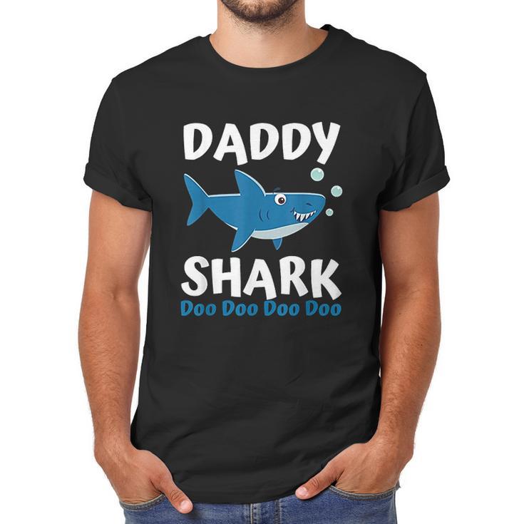 Daddy Shark Doo Doo Matching Family Shark Set Men T-Shirt