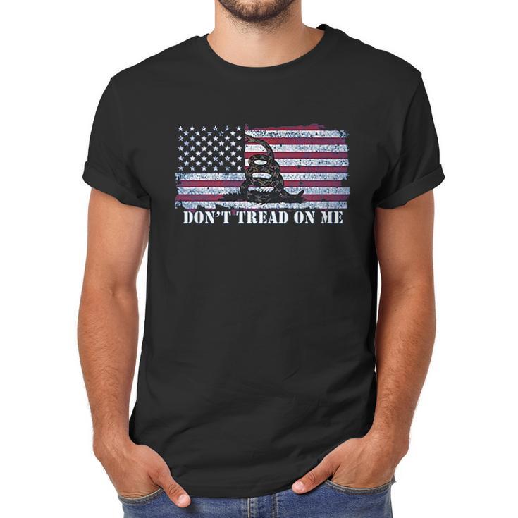 Dont Tread On Me Flag Men T-Shirt