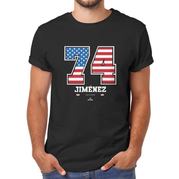 Eloy Jimenez Us Flag Number Men T-Shirt