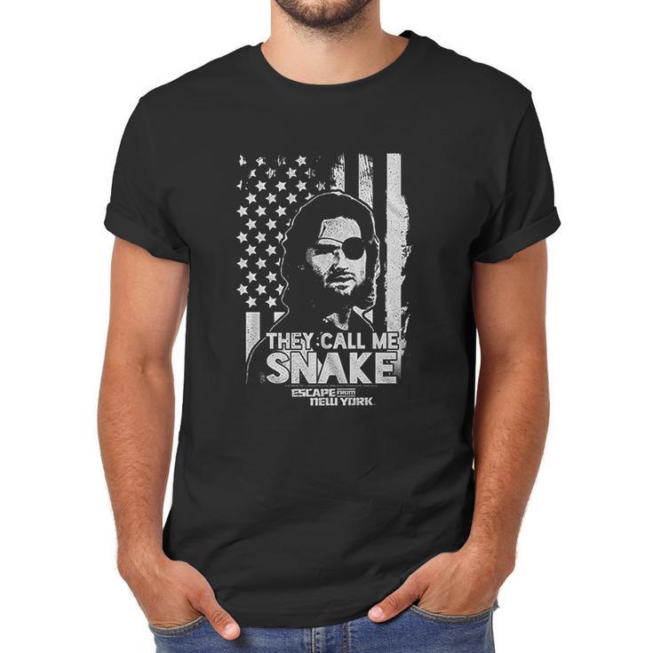 Escape From New York Snake Flag Men T-Shirt