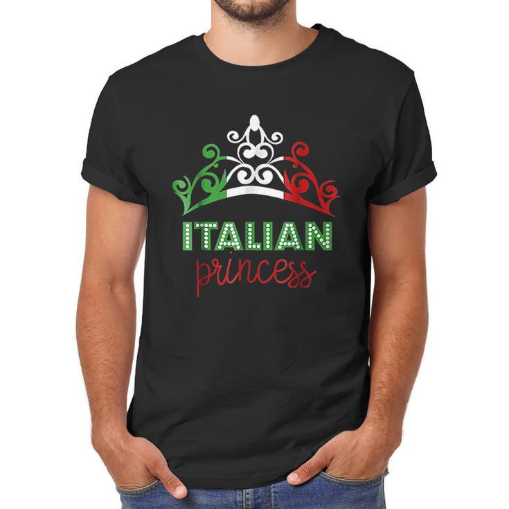 Italian Princess Tiara National Flag Men T-Shirt