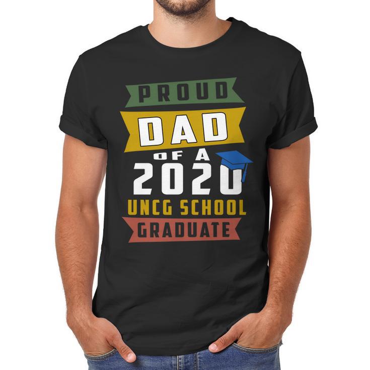 Proud Dad Of A 2020 Uncg School University Of North Carolina At Greensboro Graduate Men T-Shirt