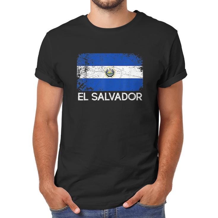 Salvadoran Flag Vintage Made In El Salvador Men T-Shirt