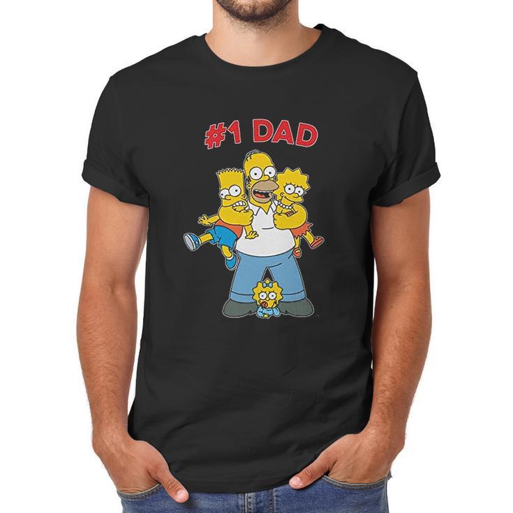 The Simpsons Cuddle Number One Dad Mens Men T-Shirt