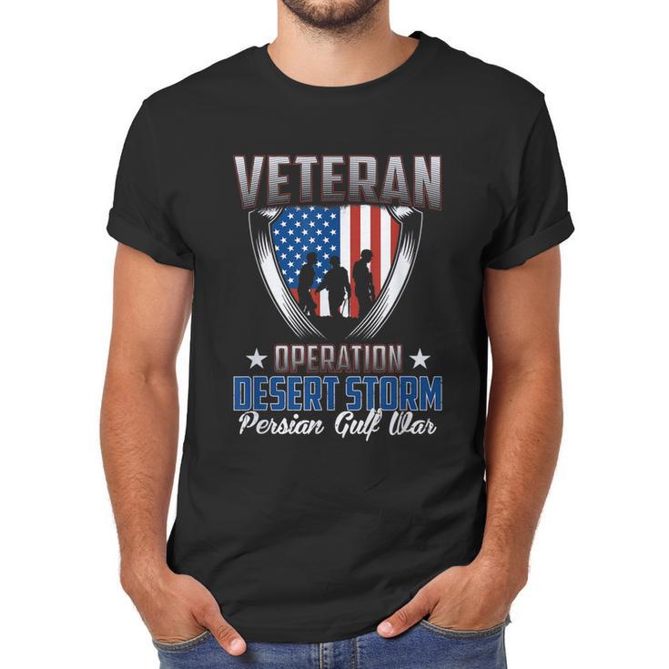 Veteran Operation Desert Storm Persian Gulf War Graphic Design Printed Casual Daily Basic Men T-Shirt