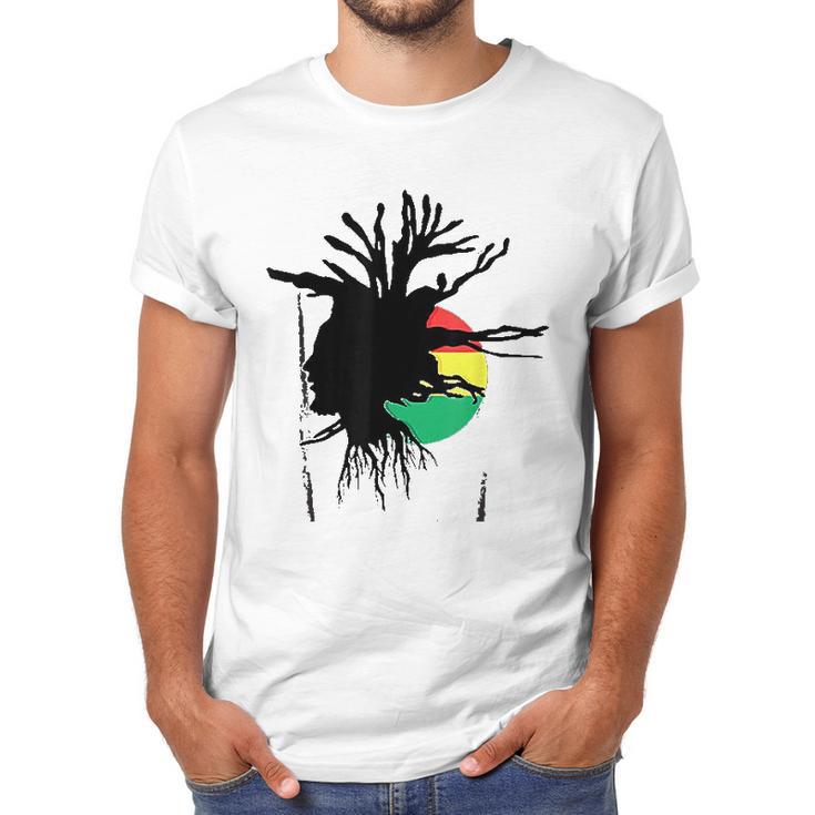 Dreads Ethiopian Flag Men T-Shirt