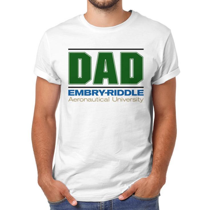 Embryriddle Aeronautical University Proud Dad Parents Day 2020 Men T-Shirt