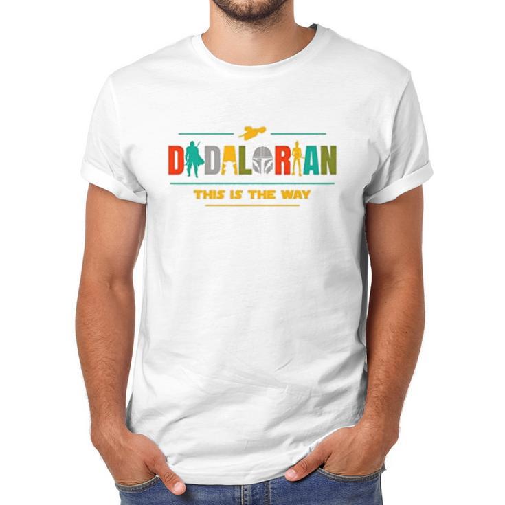 The Mandalorian Dadalorian This Is The Way Men T-Shirt