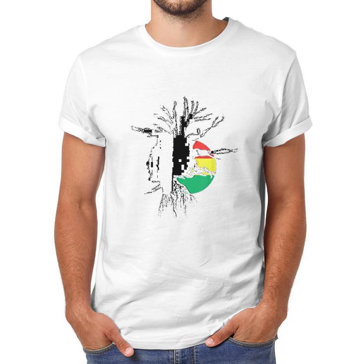 Rasta Dreads Ethiopian Flag Reggae Roots Clothing Men T-Shirt