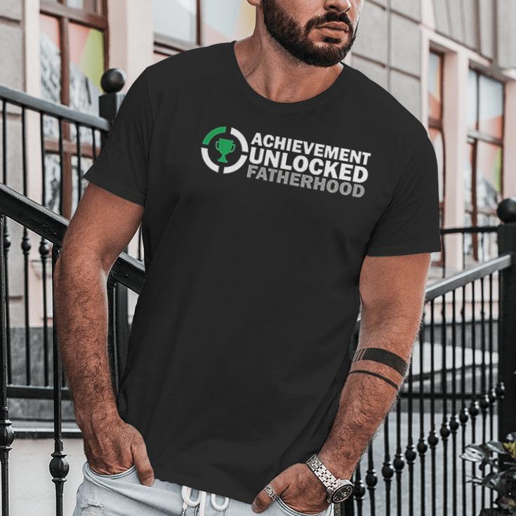 Achievement Unlocked Fatherhood And New Character Men T-Shirt