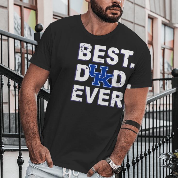 Best Dad Ever Kentucky Wildcats Father S Day Men T-Shirt