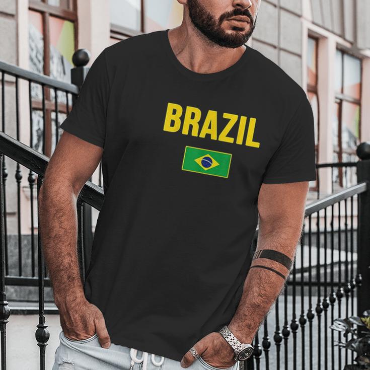 Brasil Brazilian Flag Brazil Souvenir Gift Camiseta Men T-Shirt