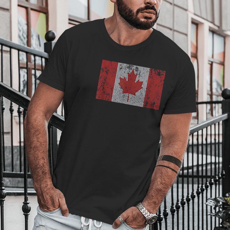 Canadian Flag Maple Leaf Canada Toronto Montreal Men T-Shirt