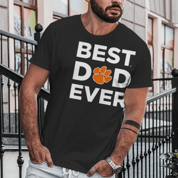 Clemson Tigers_Best Dad Ever Men T-Shirt